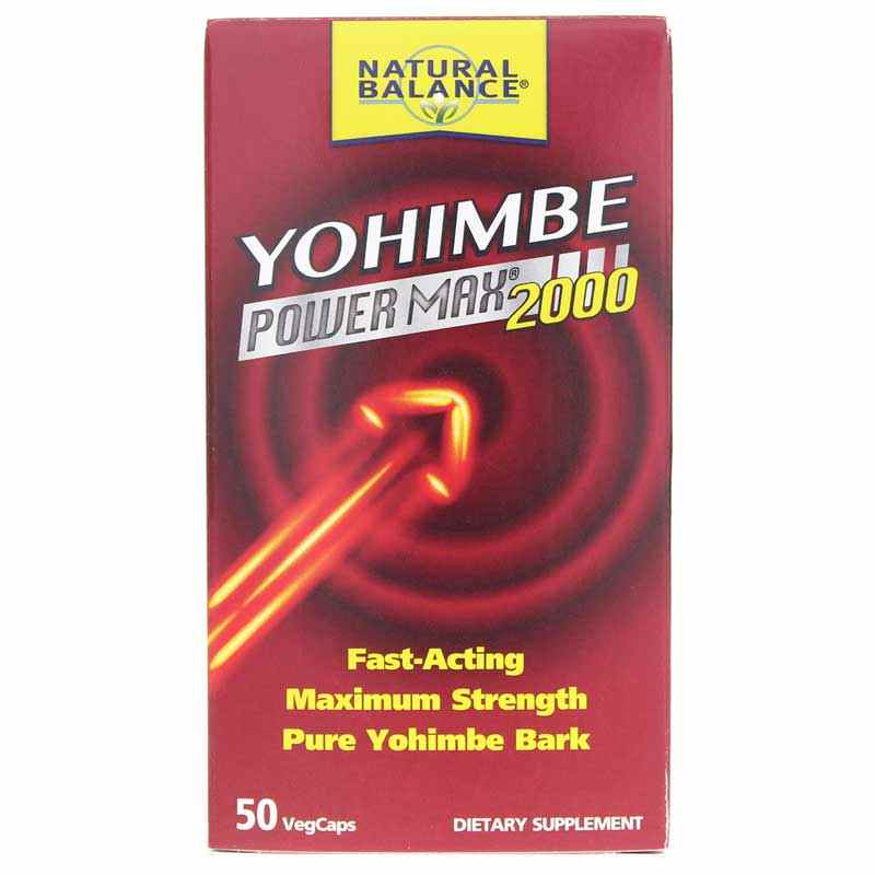 Yohimbe Power Max 2000, Natural Balance